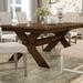 Laurel Foundry Modern Farmhouse® Velarde Acacia Butterfly Leaf Extendable Solid Wood Dining Table Wood in Brown, Size 30.0 H in | Wayfair