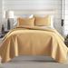 Ebern Designs Barron Quilt Set Polyester/Polyfill/Microfiber in Yellow | Twin/Twin XL Quilt + 1 Standard Sham | Wayfair