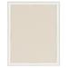 Gracie Oaks Wall Mounted Bulletin Board Cork/Plastic in White | 27 H x 18 W x 1 D in | Wayfair GRKS7088 41879058