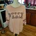 Pink Victoria's Secret Tops | 5/21 Vs Pink 3/4 Sleeve Tee | Color: Pink | Size: S