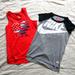 Nike Shirts & Tops | Girl 6x Nike Tunic Top & Adidas Tank Topsize 6-7y | Color: Gray/Red | Size: 6xg