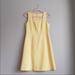 J. Crew Dresses | Jcrew Suiting Pastel Yellow Dress | Color: Yellow | Size: 4