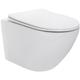 Cadentro - wc suspendu design avec abattant soft close - carapelle l - Dimensions : 555 x 365 x 375