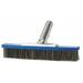 JED POOL TOOLS 70-274 Pool Brush,Al,Blue/Stainless Steel,10" L