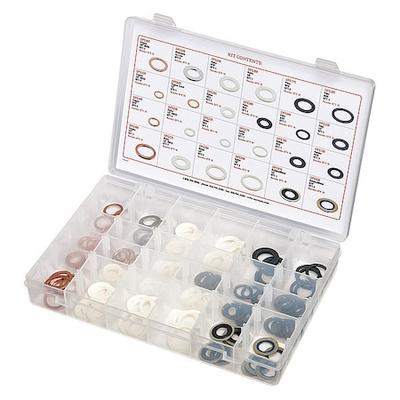 SUR&R DPG120 Oil Drain Plug Gasket Assortment,7" W