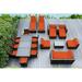 Ebern Designs Pavior Wicker Seating Group Synthetic Wicker/All - Weather Wicker in Brown | Outdoor Furniture | Wayfair