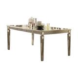 Rosdorf Park Donatienne Extendable Dining Table Wood in Brown/Gray | 30 H in | Wayfair 84B668A35E164F34BF63CA35F37F0F70