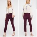 Free People Jeans | Free People Eggplant Corduroys | Color: Red | Size: 26