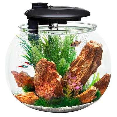 Penn Plax 24 Gallons 360 Aquasphere Tank, 17.9" H