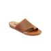 Wide Width Women's Corsica Ii Sandals by SoftWalk in Luggage (Size 6 W)