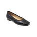 Women's Hanny Flats by Trotters in Black (Size 7 1/2 M)