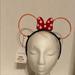 Disney Accessories | Disney Minnie Mouse Bow Headband Light Up | Color: Red/White | Size: Os