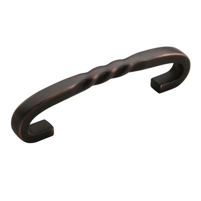 Inspirations Rubbed Bronze 3-3/4-inch (96mm) Center Pull