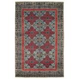 ECARPETGALLERY Hand-knotted Lahore Finest Collection Grey Wool Rug - 5'1 x 8'1