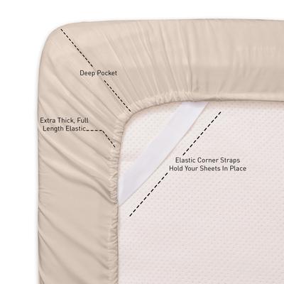 Embroidered 4-piece Bed Sheet Set