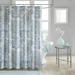 Madison Park Loleta Printed Cotton Shower Curtain