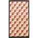 Geometric Gabbeh Kashkoli Oriental Area Rug Handmade Wool Carpet - 5'9" x 6'4" Square