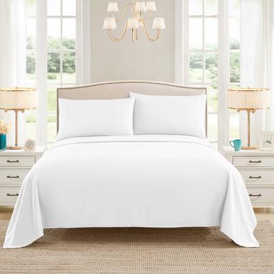 Embroidered 4-piece Bed Sheet Set
