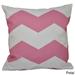 18 x 18-inch Large Chevron Print Decorative Throw Pillow