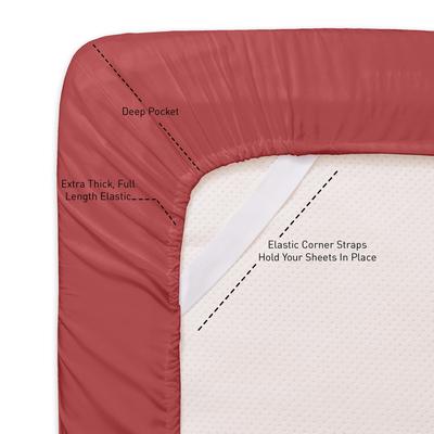 Embroidered 4-piece Bed Sheet Set