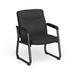 Big & Tall Soft Leather Sled Base Executive Reception Chair