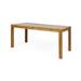 Augustine Outdoor Rustic Acacia Wood Dining Table by Christopher Knight Home - 69.00" W x 32.50" D x 29.50" H