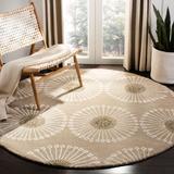 SAFAVIEH Handmade Soho Sagita Dandelion Pattern New Zealand Wool Rug