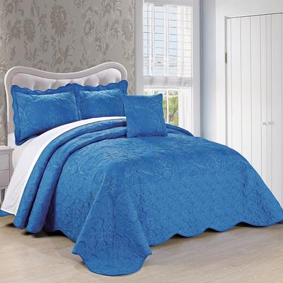 Serenta Damask Oversized 4-piece Bedspread Set