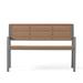 Davos Outdoor Aluminum Outdoor Bench by Christopher Knight Home