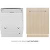 Panel Ready Top Control Dishwasher with Stainless Steel Tub, 40dBa