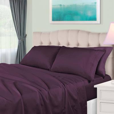 Superior Egyptian Cotton 650 Thread Count Deep Pocket Solid Sheet Set