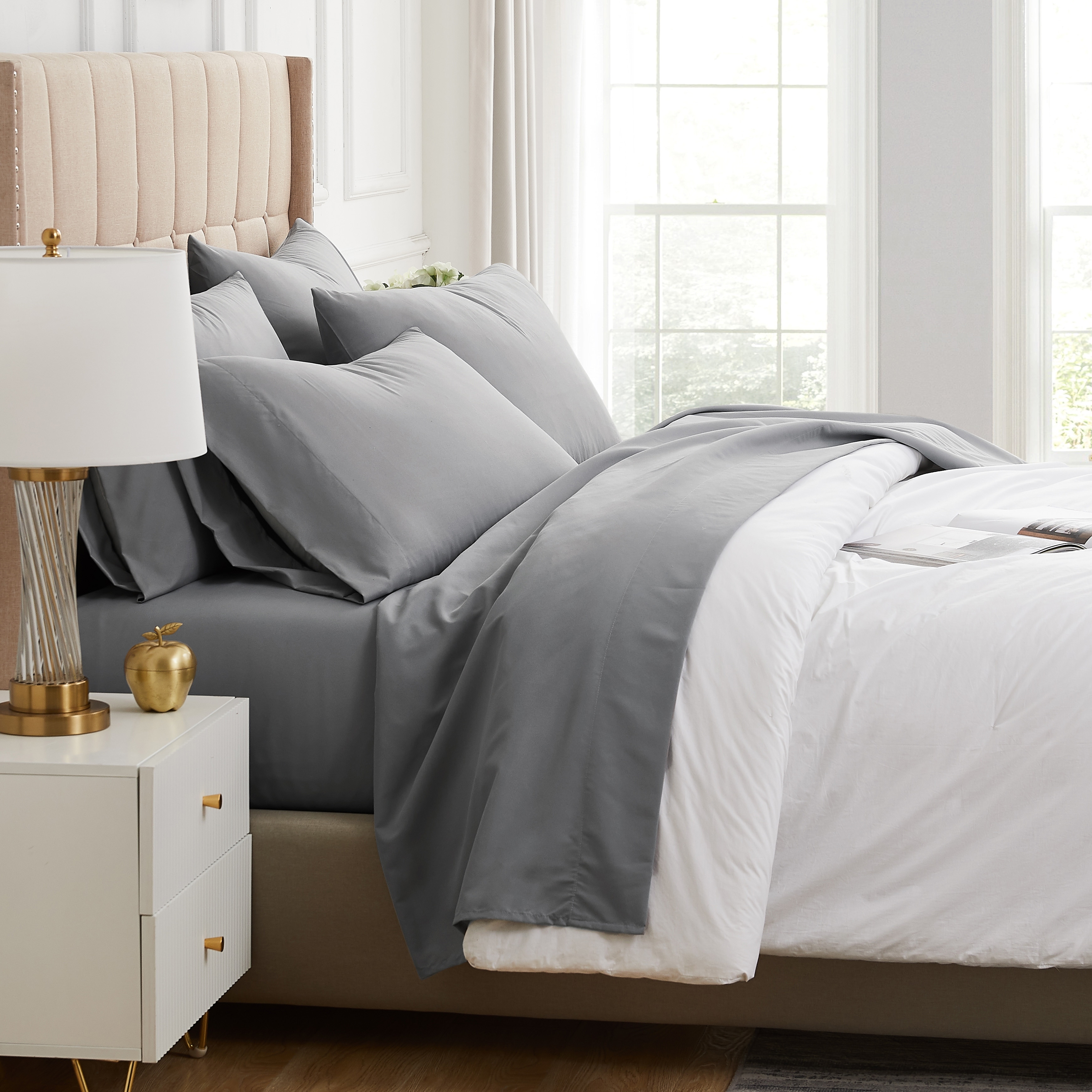 Vilano Comfort Deep Pocket Ultra-Soft 6-piece Bed Sheet Set