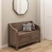 WYNDENHALL Hampshire SOLID WOOD 42 inch Wide Traditional Entryway Storage Bench - 42 W x 18 D x 29.5 H