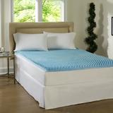 Comforpedic Loft from Beautyrest Dorm 4-inch Textured Gel Memory Foam Mattress Topper