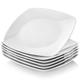 MALACASA Julia Porcelain Dinner Plates (Set of 6)