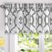 DriftAway Evelyn Ikat fleur/Floral Pattern Window Curtain Valance