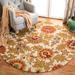 SAFAVIEH Handmade Blossom Deliah Modern Floral Wool Rug