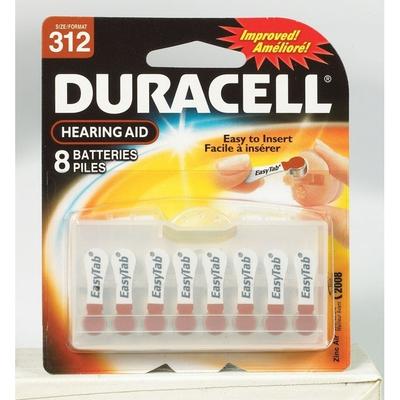 Duracell Hearing Aid Battery 312 1.4 volts 8 pk