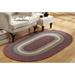 Better Trends Woodbridge Braid Reversible Indoor Area Utility Rug, 100% Wool