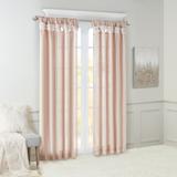 Madison Park Natalie Twisted Tab Lined Single Curtain Panel