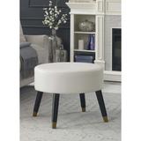 Convenience Concepts Designs4Comfort Mid Century Oval Ottoman Stool