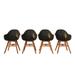 Amazonia Jade 4-Piece Outdoor Patio Dining Chairs Set - 4pc