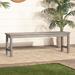 Middlebrook Surfside 53-inch Acacia Wood Outdoor Bench