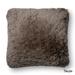 Plush Neutral Shag 22-inch Throw Pillow or Pillow Cover