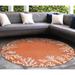 Liora Manne Capri Coral Border Indoor/Outdoor Rug