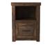 Bridgevine Home Sausalito 22 inch 1-drawer file, No Assembly Required - Whiskey Finish