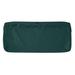 Classic Accessories Ravenna Water-Resistant 42 x 18 x 3 Inch Patio Bench/Settee Cushion Slip Cover, Mallard Green