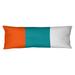 Miami Miami Football Stripes Body Pillow (w/Rmv Insert)