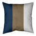 Los Angeles LA Horns Football Stripes Pillow (Indoor/Outdoor)