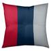 New England New England Football Stripes Floor Pillow - Square Tufted